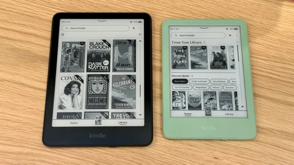 Kindle Basic и Kindle Paperwhite рядом — сравнение, что выбрать